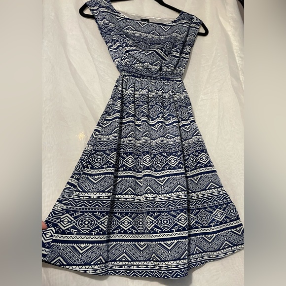 SIMONS Beach Patterned Dress / Robe Plage à motifs - Picture 6 of 8